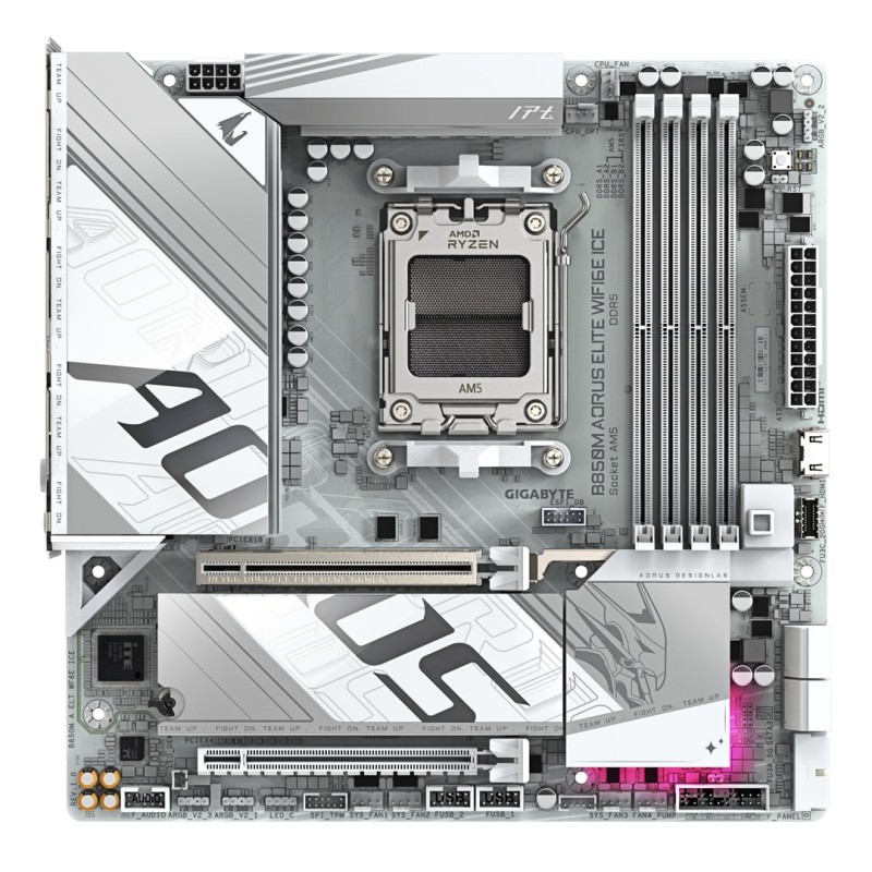 Płyta główna Gigabyte B850M A ELT WF6E ICE Płyta główna Gigabyte B850M A ELT WF6E ICE