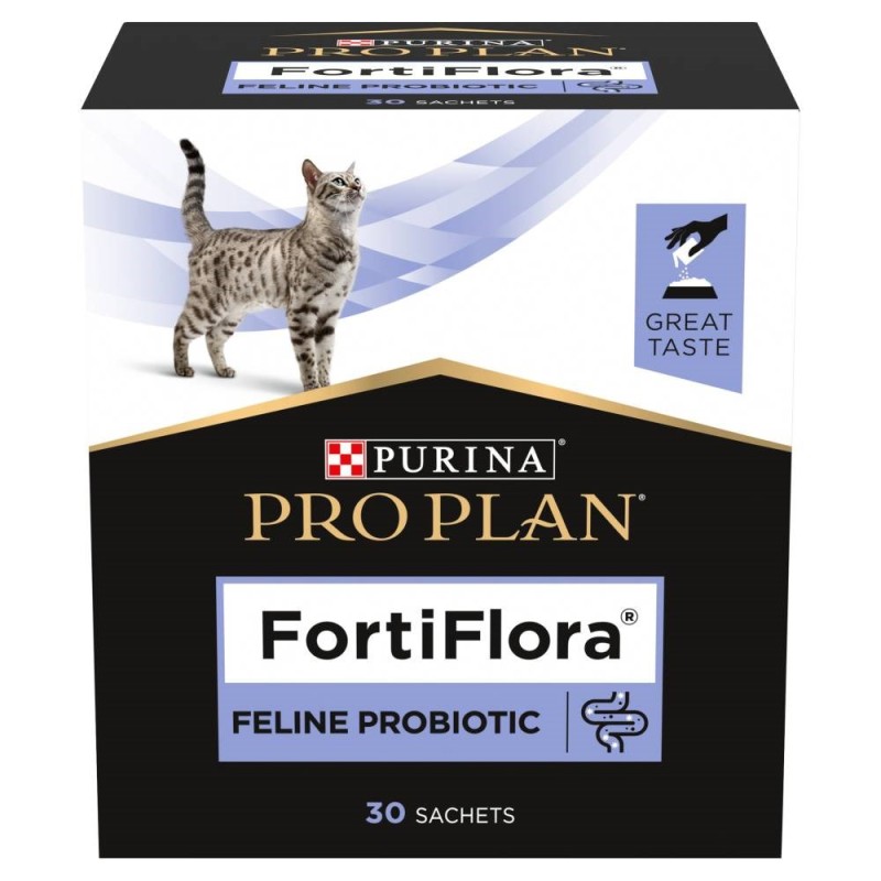 PURINA Pro Plan FortiFlora - supplement for your cat - 30 x 1g PURINA Pro Plan FortiFlora - supplement for your cat - 30 x 1g