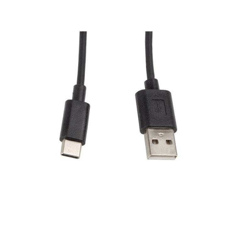 LANBERG USB CABLE 2.0 TYPE-C(M)-AM 1M, BLACK