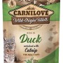 CARNILOVE CAT POUCH Wet cat food Duck, Catnip 85 g