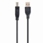 Gembird 4.5m USB 2.0 A/B M USB cable USB A USB B Black
