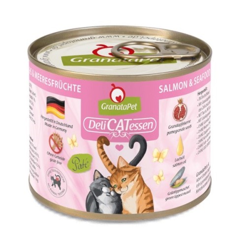 GRANATAPET DeliCATessen salmon and seafood - wet cat food - 200g GRANATAPET DeliCATessen salmon and seafood - wet cat food - 200g
