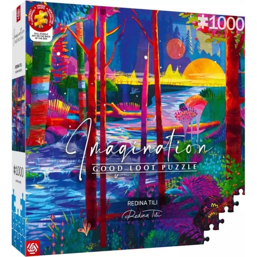 Puzzle Good Loot Imagination - Redina Tili: Sleeping Giants 1000 pc(s) Puzzle Good Loot Imagination - Redina Tili: Sleeping Giants 1000 pc(s)