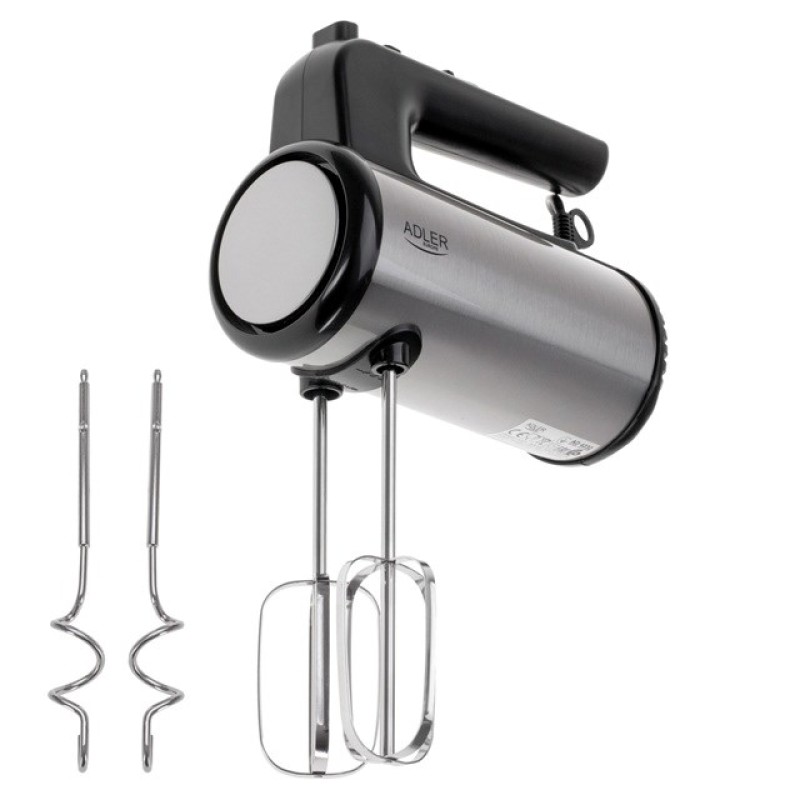 Adler AD 4232 Hand mixer black, silver Adler AD 4232 Hand mixer black, silver