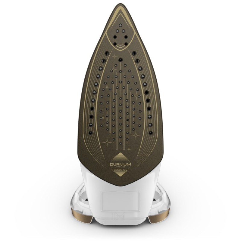 Tefal Puregliss FV8042 Dry & Steam iron Durilium AirGlide Autoclean soleplate 3000 W Bronze, White