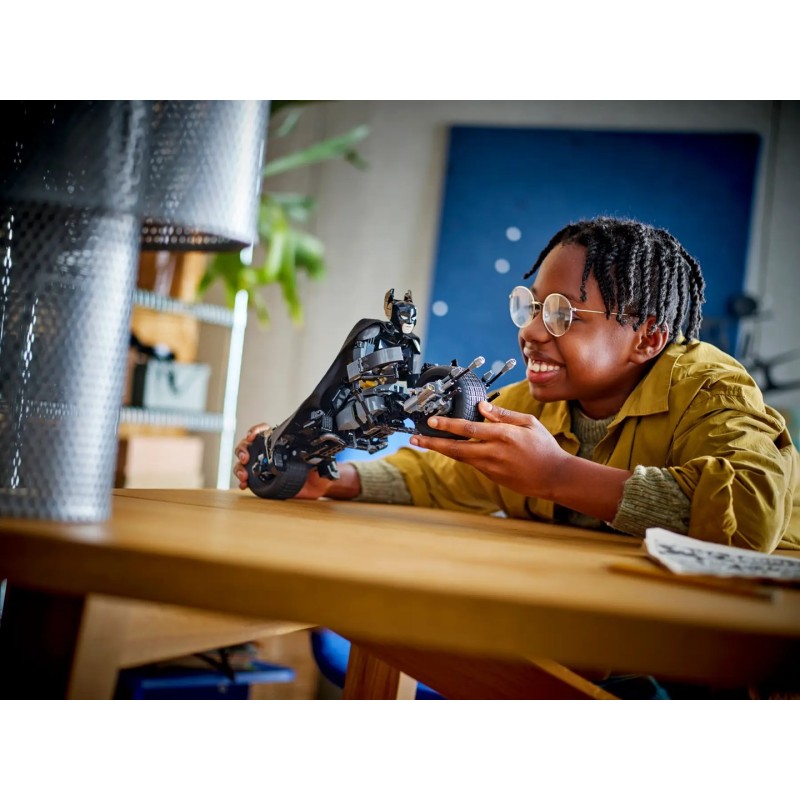 LEGO BATMAN 76273 Batman Construction Figure and the Bat-Pod Bike