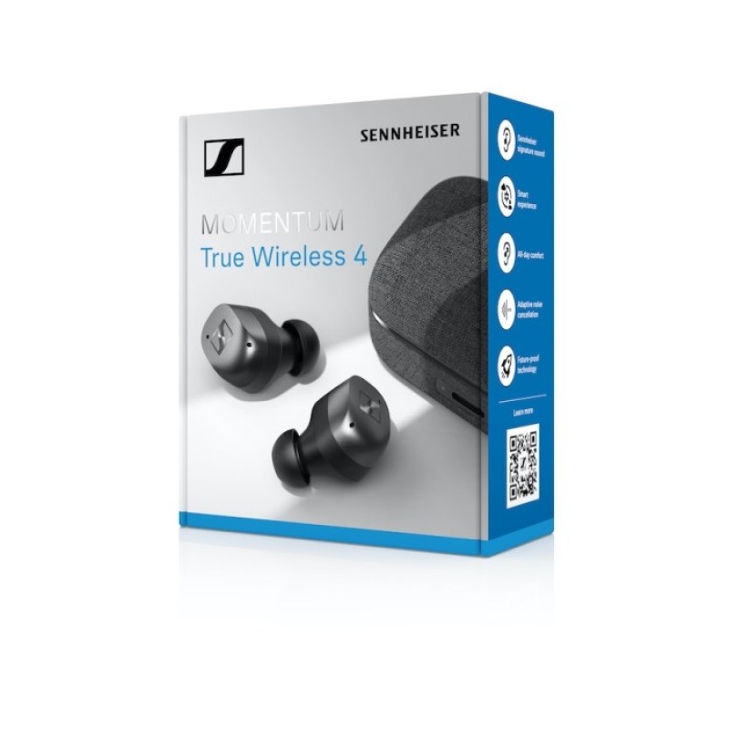 Sennheiser Momentum True Wireless 4 Headphones Black Graphite Sennheiser Momentum True Wireless 4 Headphones Black Graphite