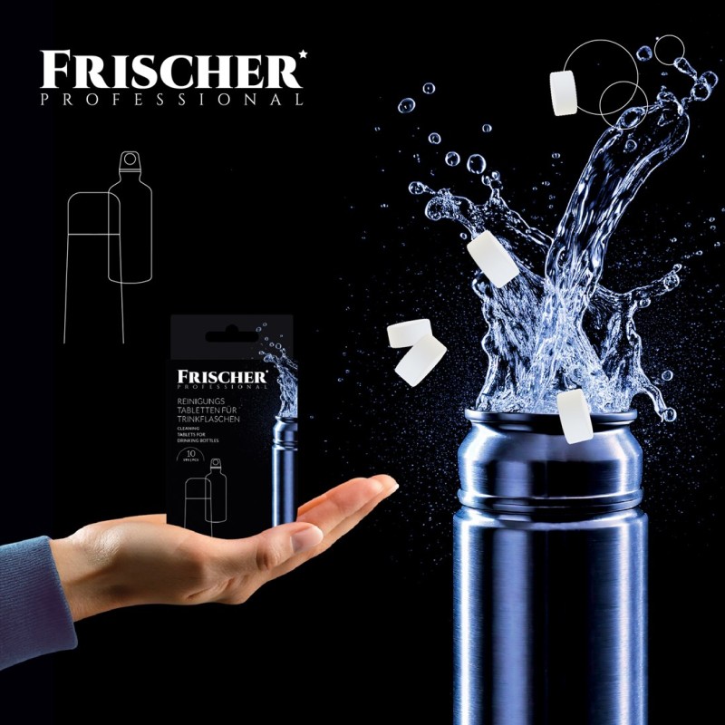 Frischer bottle and thermos cleaning tablets 10 pcs. Frischer bottle and thermos cleaning tablets 10 pcs.