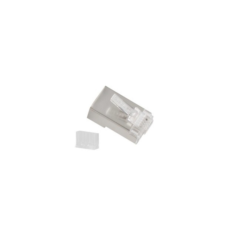 Lanberg PLS-6000 wire connector RJ-45 Stainless steel, Transparent Lanberg PLS-6000 wire connector RJ-45 Stainless steel, Transparent