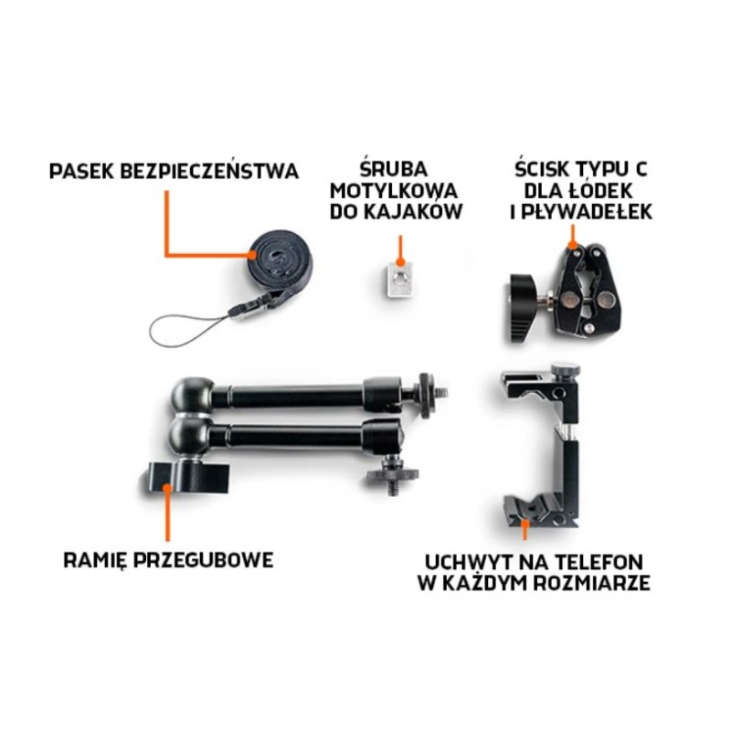 Deeper Smartphone Mount for Kayak and Boat Deeper Smartphone Mount for Kayak and Boat