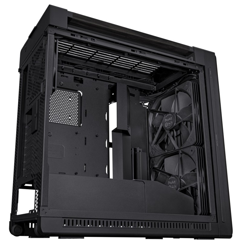 ASUS ProArt PA602 Wood Edition – Metal Panel Midi Tower Black ASUS ProArt PA602 Wood Edition – Metal Panel Midi Tower Black
