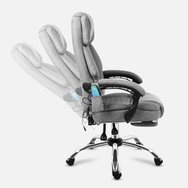 Boss 6.0 Grey swivel chair