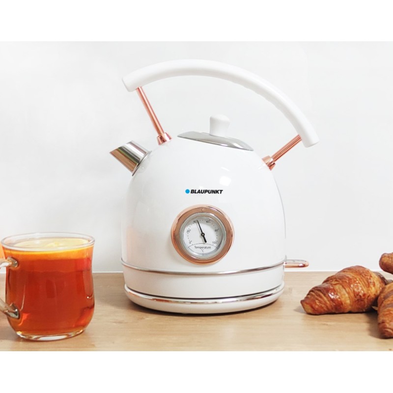 Electric kettle Blaupunkt EKS802WH, 1,8L, 3000 W, White Electric kettle Blaupunkt EKS802WH, 1,8L, 3000 W, White