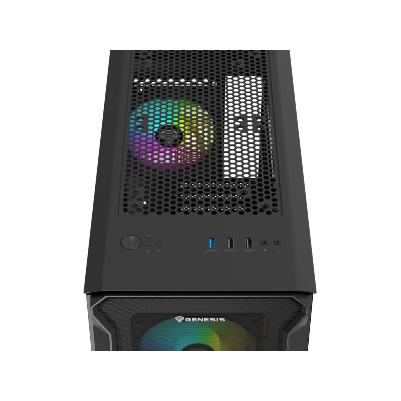 GENESIS CASE IRID 503 ARGB MICRO TOWER GENESIS CASE IRID 503 ARGB MICRO TOWER