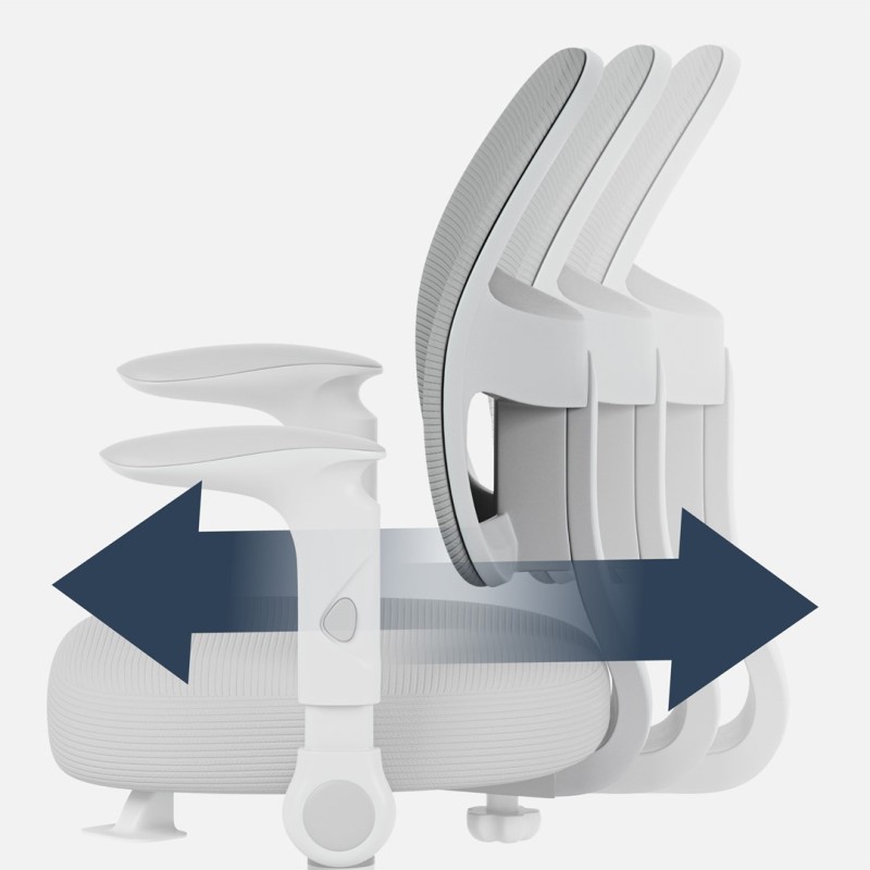 Junior 5.0 Grey swivel chair