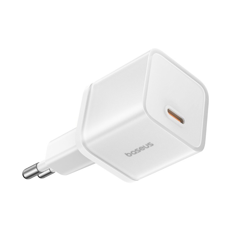 Baseus GAN5S P10162504213-00 Mains Charger 30W White Baseus GAN5S P10162504213-00 Mains Charger 30W White