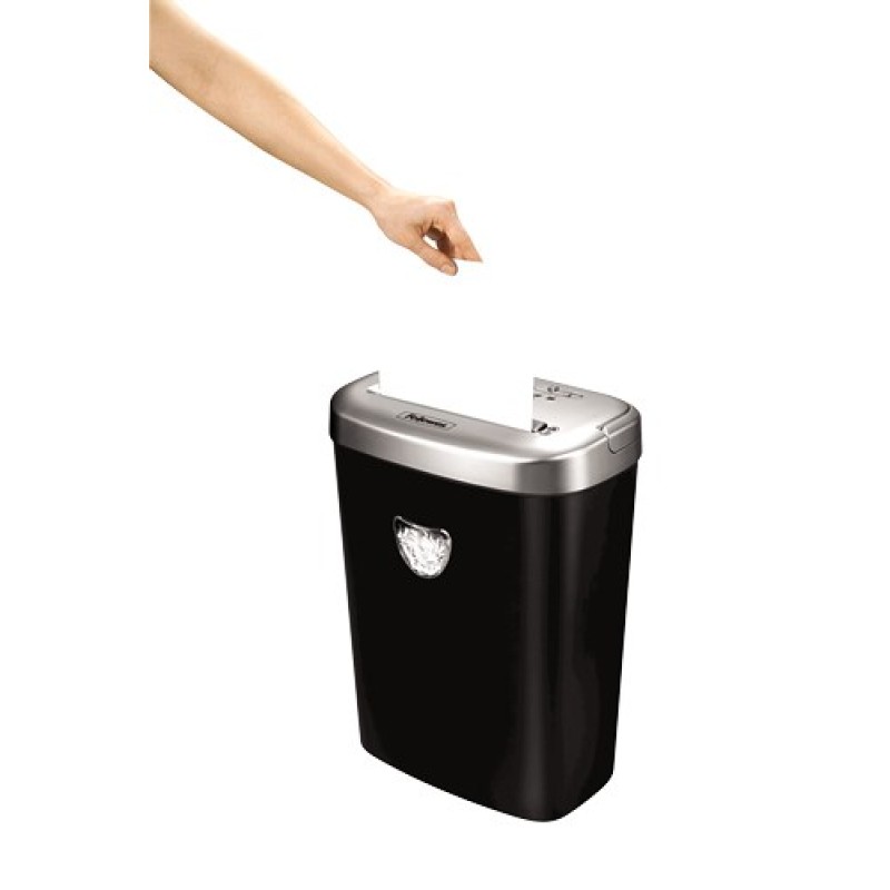 Fellowes 53C paper shredder Cross shredding 22 cm Black Fellowes 53C paper shredder Cross shredding 22 cm Black