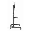 Gembird TVS-55T-01 TV floor stand with caster wheels (tilt), 32 Gembird TVS-55T-01 TV floor stand with caster wheels (tilt), 32