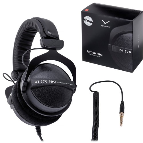 Beyerdynamic DT 770 PRO 250 OHM Black Limited Edition - closed studio headphones