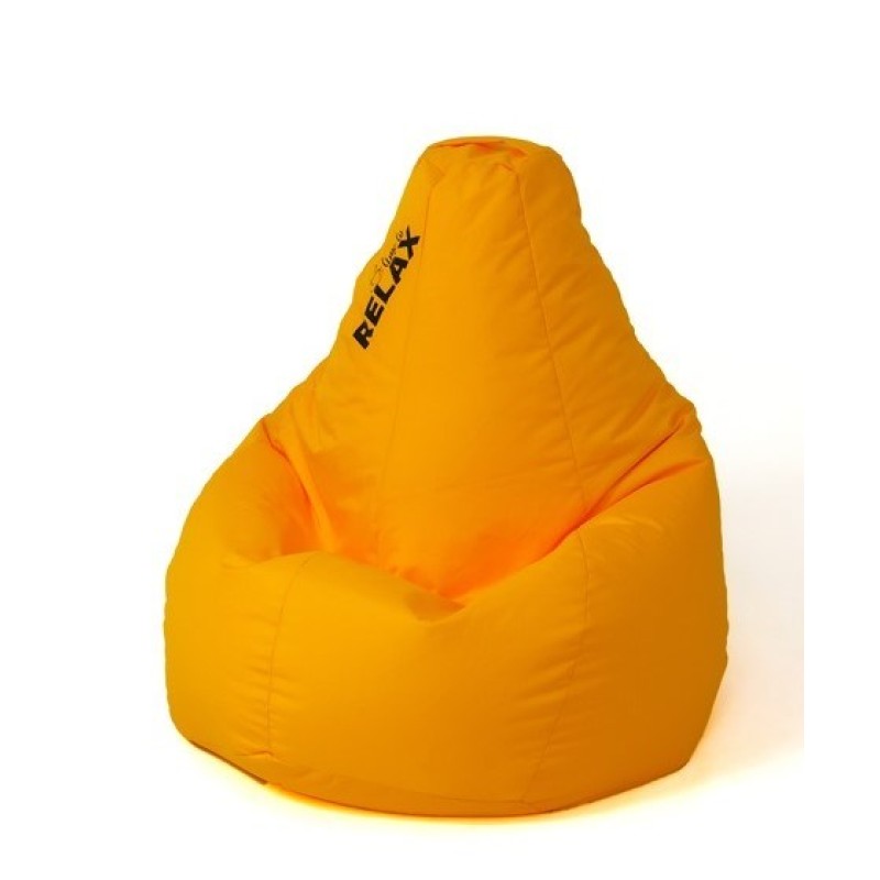 Sako bag pouffe Pear yellow L 105 x 80 cm Sako bag pouffe Pear yellow L 105 x 80 cm