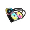 Corsair H100I Processor Liquid cooling kit 12 cm Black Corsair H100I Processor Liquid cooling kit 12 cm Black