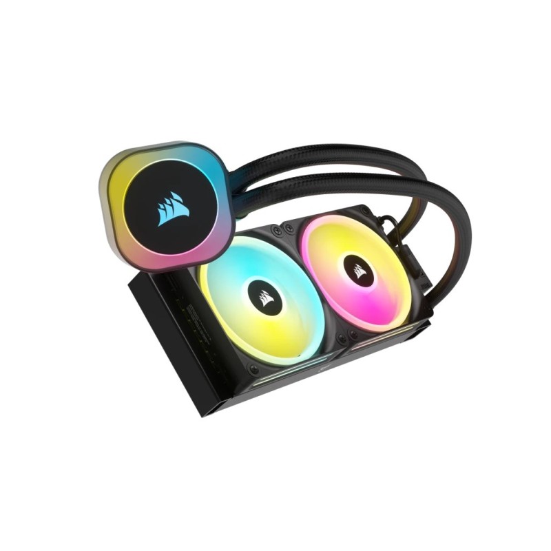 Corsair H100I Processor Liquid cooling kit 12 cm Black Corsair H100I Processor Liquid cooling kit 12 cm Black