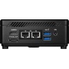 MSI Cubi ADL-001EU N200 mini PC Intel Pentium N 4 GB DDR4-SDRAM 128 GB SSD Windows 11 Pro Workstation Black