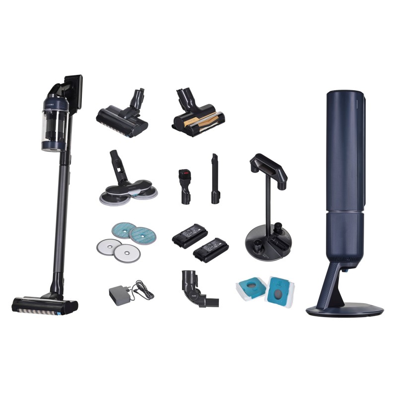 Samsung VS20C852CTN 2-in-1 stick vacuum Battery Dry Bagless 580 W Black, Chrome, Green, Wood Samsung VS20C852CTN 2-in-1 stick vacuum Battery Dry Bagless 580 W Black, Chrome, Green, Wood