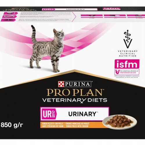 PURINA Pro Plan Veterinary Diets UR St/Ox Urinary Chicken - wet cat food - 10x85 g PURINA Pro Plan Veterinary Diets UR St/Ox Urinary Chicken - wet cat food - 10x85 g