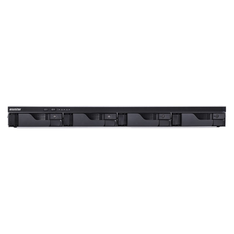 Asustor Lockerstor 4RS NAS Rack (1U) Intel Atom® C3538 8 GB DDR4 0 TB ADM Black