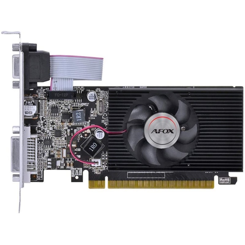 AFOX Geforce GT210 512MB DDR3 DVI HDMI VGA LP AF210-512D3L3-V2 AFOX Geforce GT210 512MB DDR3 DVI HDMI VGA LP AF210-512D3L3-V2