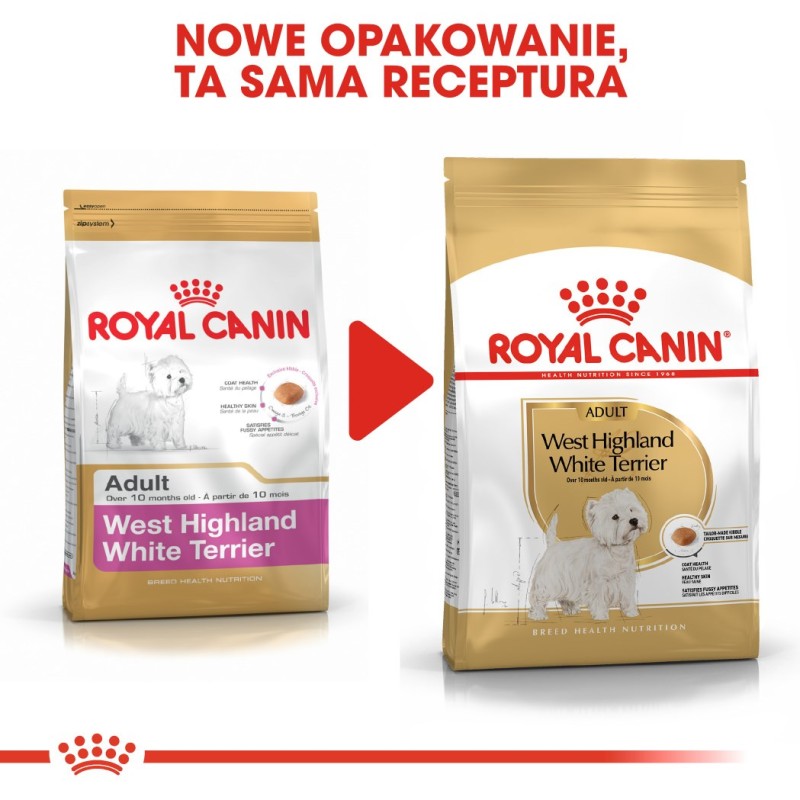 Royal Canin BHN West Highland White Terrier Adult - dry food for adult dogs - 3kg Royal Canin BHN West Highland White Terrier Adult - dry food for adult dogs - 3kg