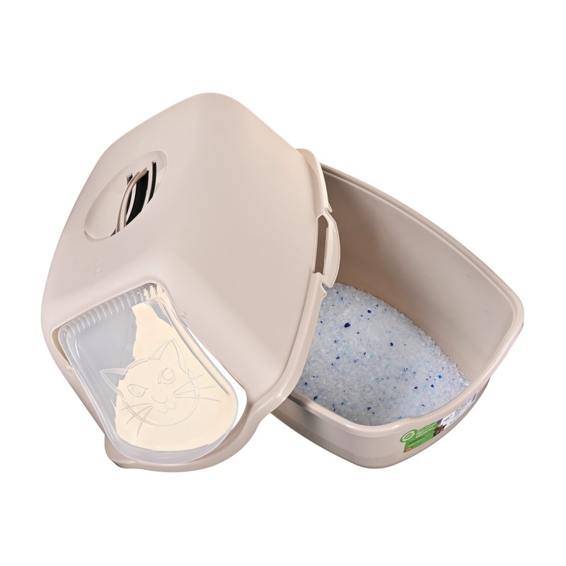 DIAMENTIQ BAYA cool beige -  cat litter box - 55,5 x 40 x 38,7 cm