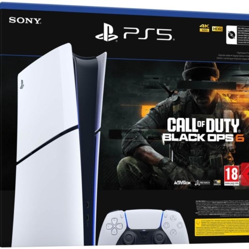 SONY PS5 SLIM Disc 1TB + COD: Black Ops 6