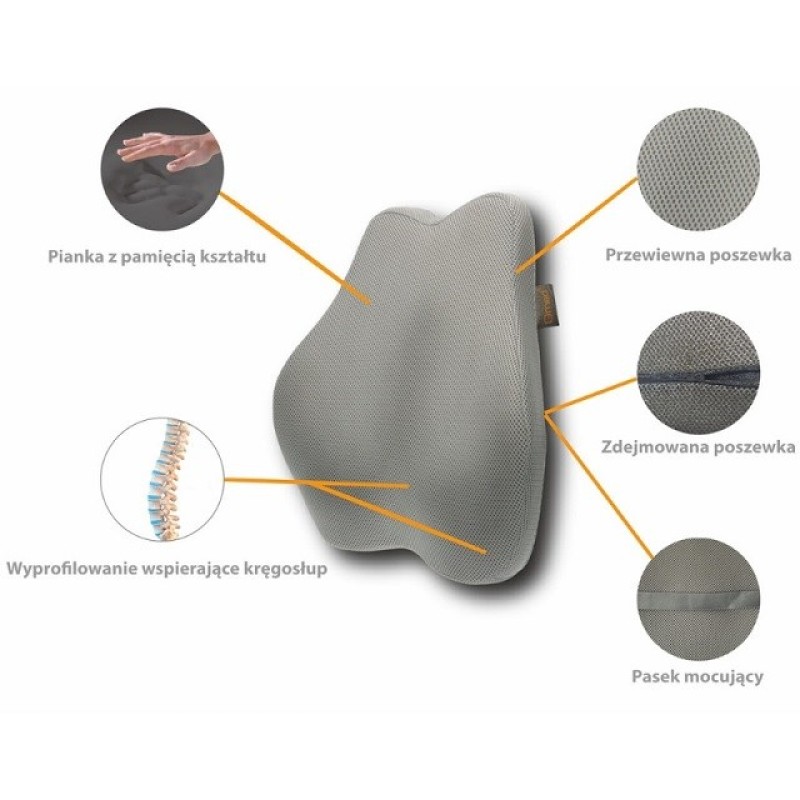 Shape&Rest memory lumbar pillow Shape&Rest memory lumbar pillow