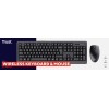 Trust Primo keyboard Mouse included Universal RF Wireless QWERTY US English Black