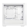 MSI MPG GUNGNIR 110R WHITE Mid Tower Gaming Computer Case 'White, 4x 120mm ARGB Fan, 1 to 6 ARGB Control board, USB Type-C, Tempered Glass, Center, ATX, mATX, mini-ITX'