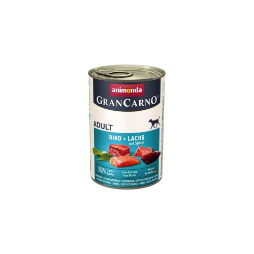 ANIMONDA GranCarno Adult Salmon and spinach - wet dog food - 400g ANIMONDA GranCarno Adult Salmon and spinach - wet dog food - 400g
