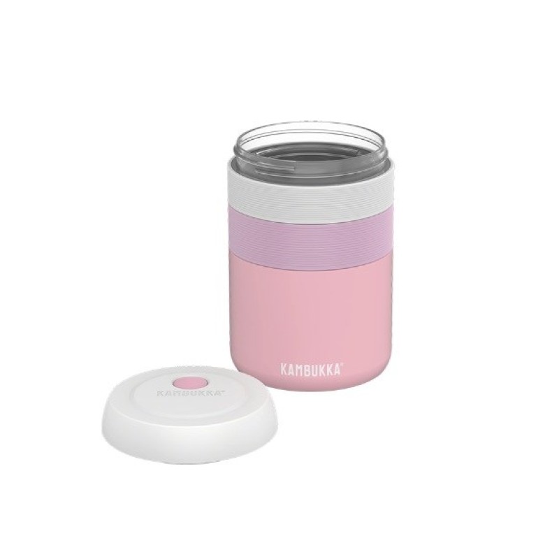 Kambukka Bora Lunch box thermos 600 ml - Pink Kambukka Bora Lunch box thermos 600 ml - Pink