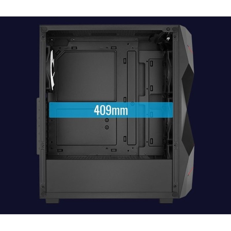 PC Case Aerocool PGS Volcan-G-BK-V1 PC Case Aerocool PGS Volcan-G-BK-V1