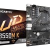 GIGABYTE B550M K Motherboard - AMD Ryzen 5000 CPUs, up to 4733MHz DDR4, 1xPCIe 4.0 + 1xPCIe 3.0 M.2, 1GbE LAN, USB 3.2 Gen 1