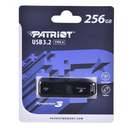 PARTIOT FLASHDRIVE Xporter 3 256GB Type A USB 3.2 PARTIOT FLASHDRIVE Xporter 3 256GB Type A USB 3.2