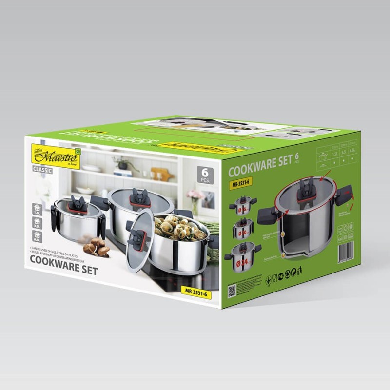 Maestro 4 cup coffee machine MR-1660-4 silver Maestro 4 cup coffee machine MR-1660-4 silver