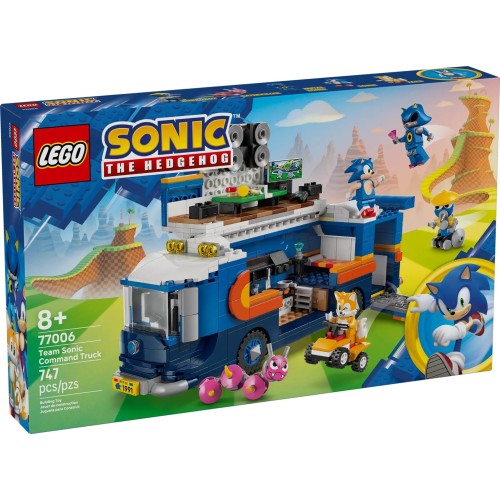 LEGO SONIC THE HEDGEHOG 77006 Team Sonic Command Truck LEGO SONIC THE HEDGEHOG 77006 Team Sonic Command Truck