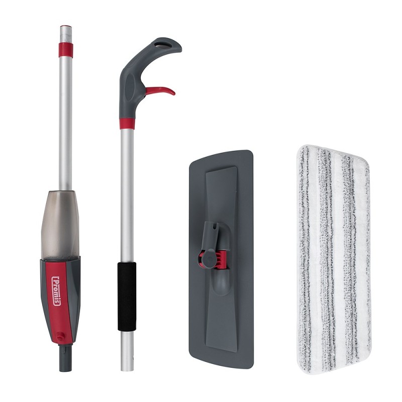 PROMIS Spray mop, grey-red PROMIS Spray mop, grey-red