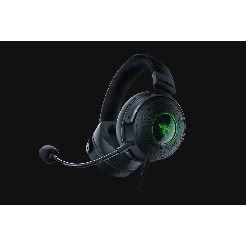 Razer Kraken V3 HyperSense Headset Wired Head-band Gaming USB Type-A Black Razer Kraken V3 HyperSense Headset Wired Head-band Gaming USB Type-A Black