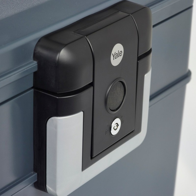 Yale YFWC/154/KB1 Security Box Small 4 l Plastic Grey Yale YFWC/154/KB1 Security Box Small 4 l Plastic Grey
