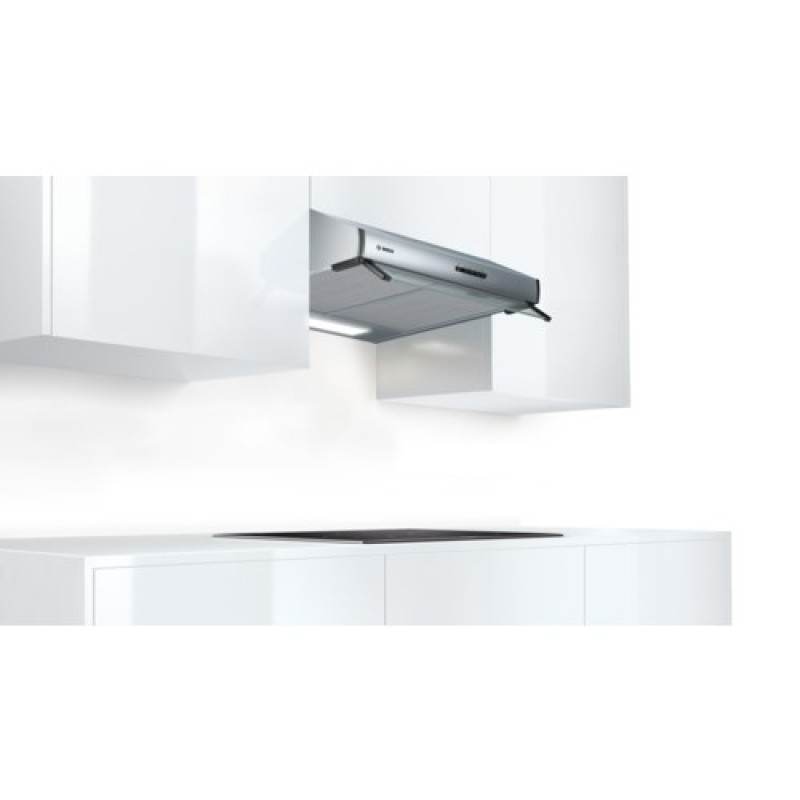 Bosch DUL63CC50 cooker hood Wall-mounted Stainless steel 350 m³/h D Bosch DUL63CC50 cooker hood Wall-mounted Stainless steel 350 m³/h D