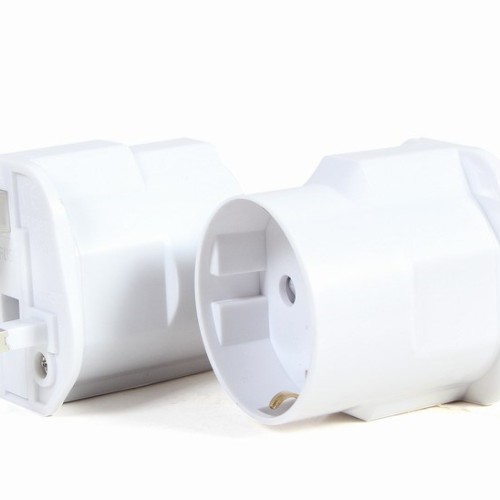 Gembird A-AC-EUFUKM-01 AC power adapter, EU Schuko socket to UK plug, 13 A