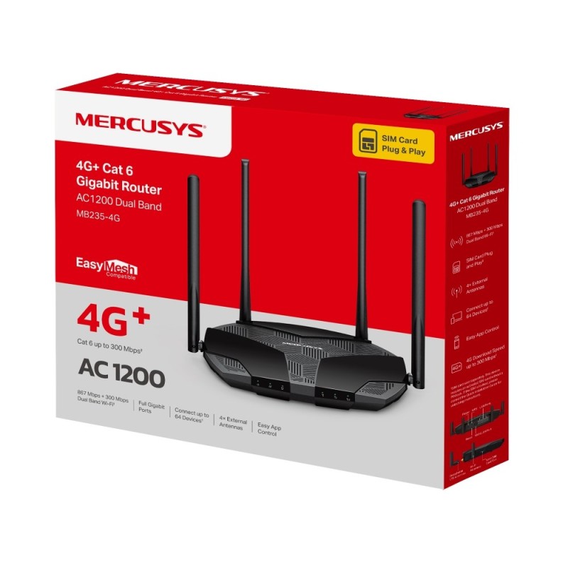Mercusys MB235-4G router Mercusys MB235-4G router